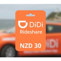 Didi Rideshare NZD 30 Gift Card NZ
