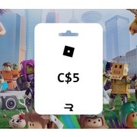 Rewarble Roblox CAD 5 Gift Card CA