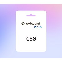 EvixCard PayPal EUR 50 Gift Card