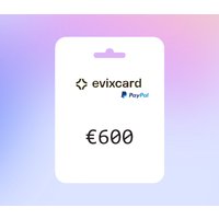 EvixCard PayPal EUR 600 Gift Card