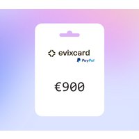 EvixCard PayPal EUR 900 Gift Card