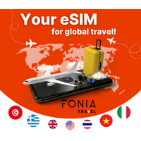 eSIM Fonia Travel Asia - 5 GB Data (valid for 30 Days)