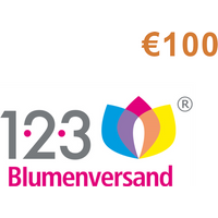 123 Blumenversand €100 Gift Card DE