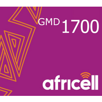 Africell 1700 GMD Mobile Top-up GM