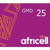 Africell 25 GMD Mobile Top-up GM