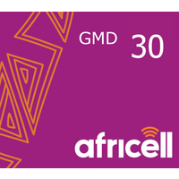 Africell 30 GMD Mobile Top-up GM