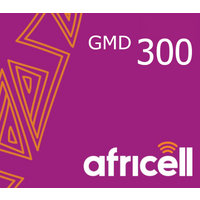 Africell 300 GMD Mobile Top-up GM