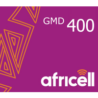 Africell 400 GMD Mobile Top-up GM