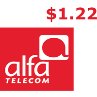 Alfa $1.22 Mobile Top-up LB