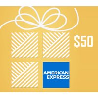 American Express $50 US Gift Card