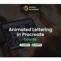 Animated Lettering in Procreate Alpha Academy Code