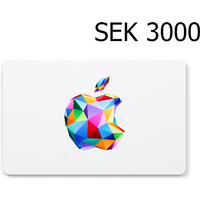 Apple 3000 SEK Gift Card SE