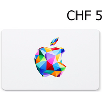 Apple 5 CHF Gift Card CH