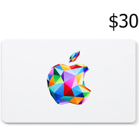 Apple $30 Gift Card US