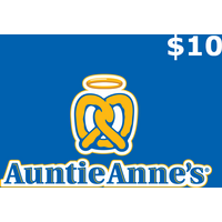 Auntie Anne's $10 Gift Card US