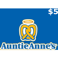 Auntie Anne's $5 Gift Card US