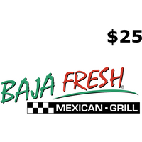 Baja Fresh $25 Gift Card US