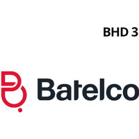 Batelco 3 BHD Mobile Gift Card BH