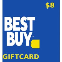 Best Buy $8 Gift Card US