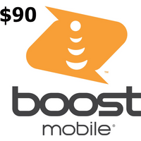 Boost Mobile $90 Mobile Top-up US