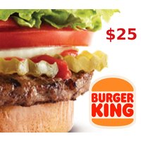 Burger King $25 Gift Card US