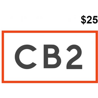 CB2 $25 Gift Card US