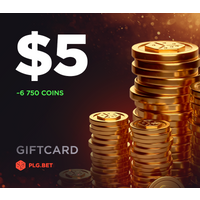PLG.BET $5 Gift Card