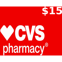CVS Pharmacy $15 Gift Card US