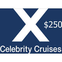 Celebrity Cruises USD 250 GIft Card US