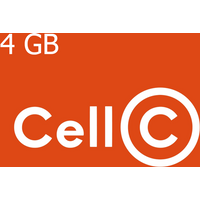 CellC 4 GB Data Mobile Top-up ZA