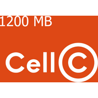 CellC 1200 MB Data Mobile Top-up ZA