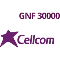 Cellcom 30000 GNF Mobile Top-up GN