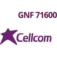 Cellcom 71600 GNF Mobile Top-up GN