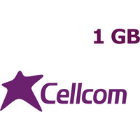 Cellcom 1 GB Data Mobile Top-up IL