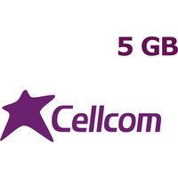 Cellcom 5 GB Data Mobile Top-up IL