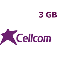 Cellcom 3 GB Data Mobile Top-up GN