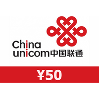 China Unicom ¥50 Mobile Top-up CN