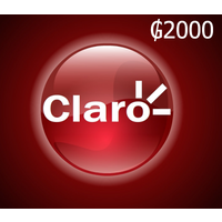 Claro ₲2000 Mobile Top-up PY
