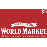 Cost Plus World Market $5 Gift Card US