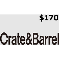 Crate and Barrel USD 170 Gift Card US