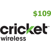 Cricket $109 Mobile Top-up US