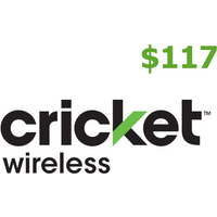Cricket $117 Mobile Top-up US
