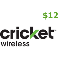 Cricket $12 Mobile Top-up US