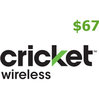 Cricket $67 Mobile Top-up US