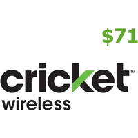 Cricket $71 Mobile Top-up US