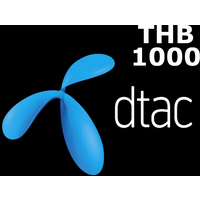 DTAC 1000 THB Mobile Top-up TH