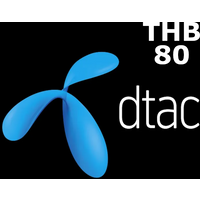 DTAC 80 THB Mobile Top-up TH