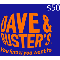 Dave & Buster's $50 Gift Card US