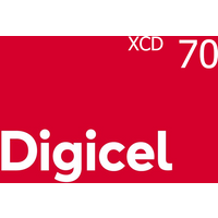 Digicel EC$70 Mobile Top-up DM