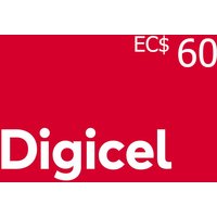 Digicel EC$60 Mobile Top-up AG